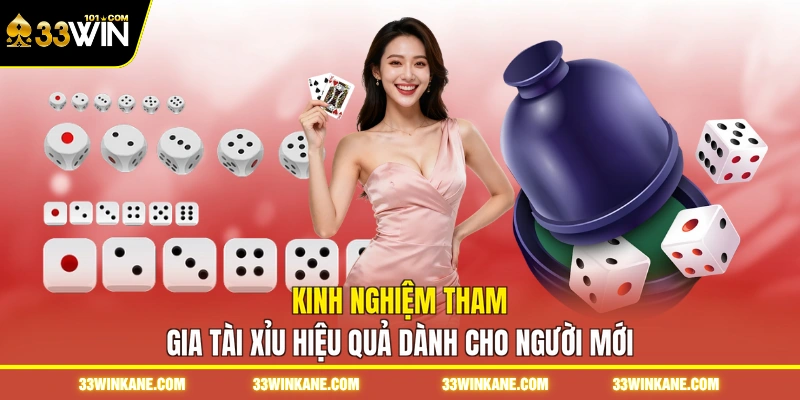 Kinh nghiệm tham gia tài xỉu  hiệu quả dành cho người mới